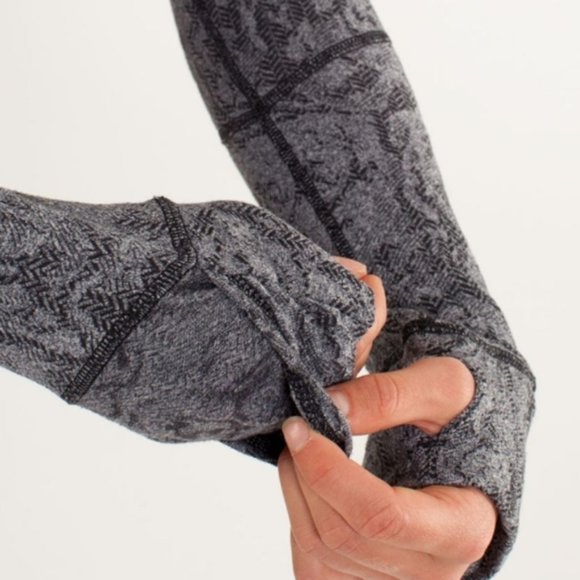 Lululemon Define Jacket *Brushed Rose Herringbone Black / Black - Picture 5 of 14